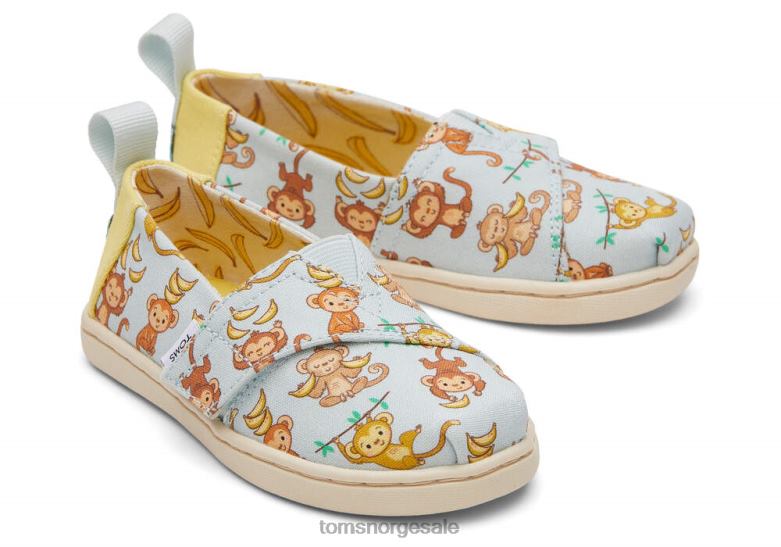 Toms barnmonkey business alpargatalyse blå sko 0V06V522