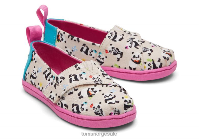 Toms barnpanda alpargatanaturlig bjørk sko 0V06V529