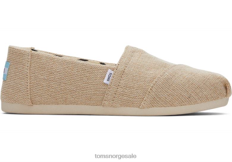 Toms kvinnerarv alpargatanaturlig ufarget sko 0V06V9