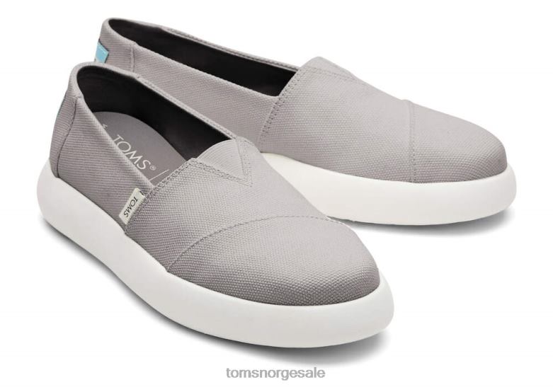 Toms kvinnermalva alpargatagrå sko 0V06V103