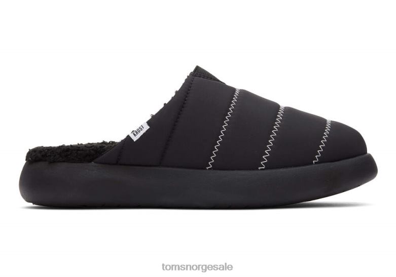Toms kvinnerkrost malva muldyrsvart sko 0V06V283