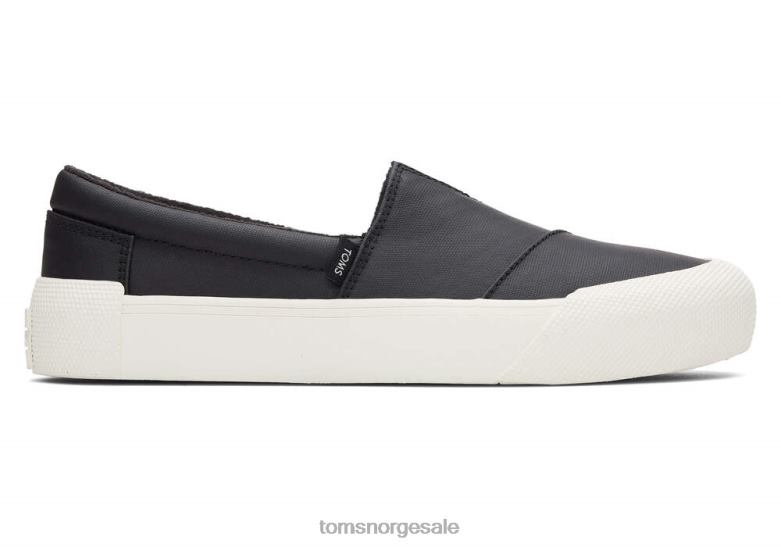 Toms kvinnerfenix slip påsvart matt sko 0V06V310