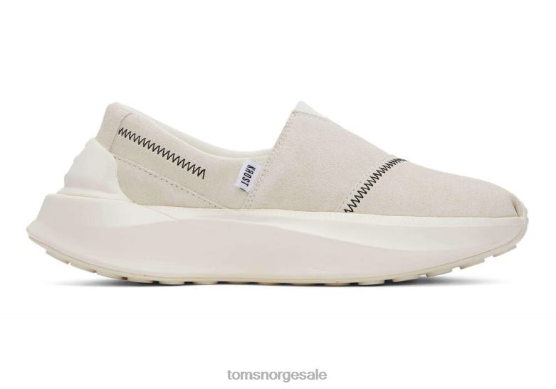 Toms kvinnerkrost gamma trenerenaturlig semsket skinn sko 0V06V314