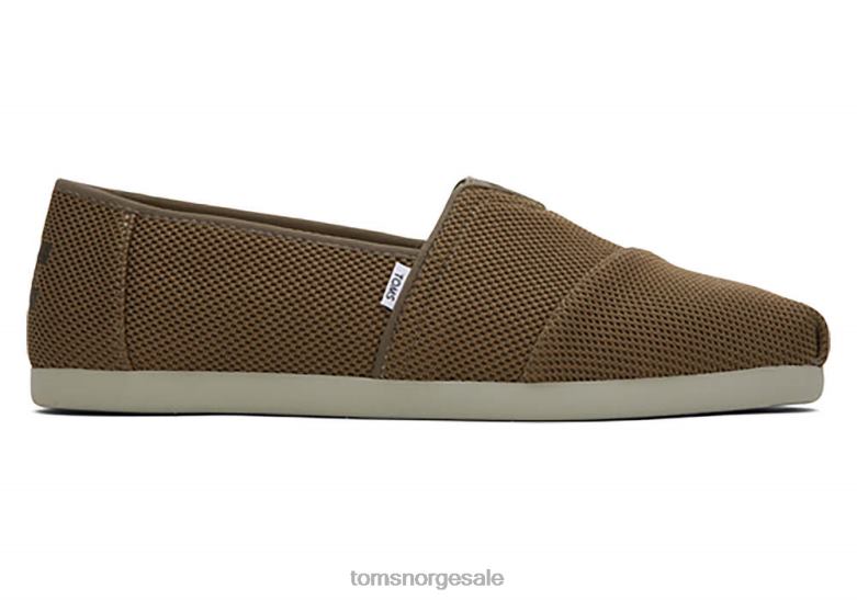 Toms mennrepreve alpargatamørk oliven sko 0V06V414
