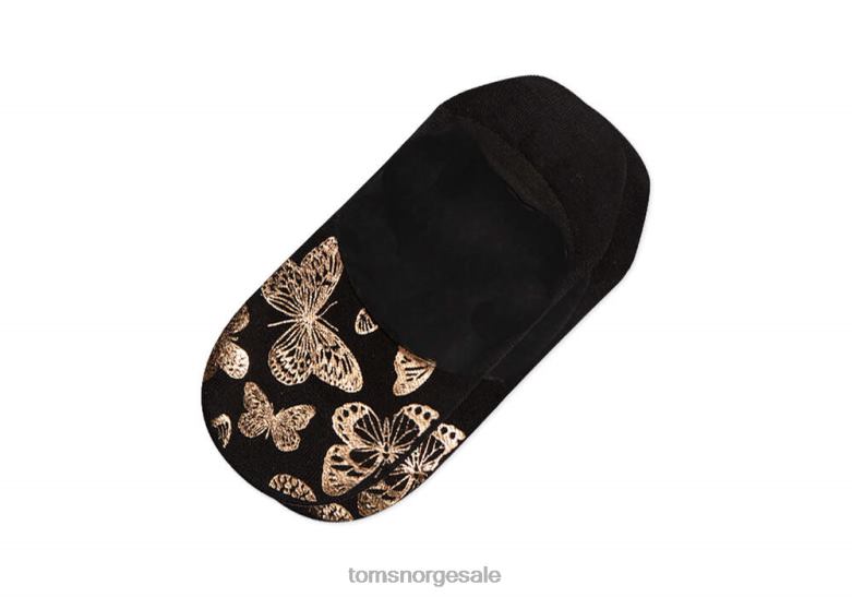 Toms kvinnerultimate no show sokker folierte sommerfuglersommerfugl tilbehør 0V06V326